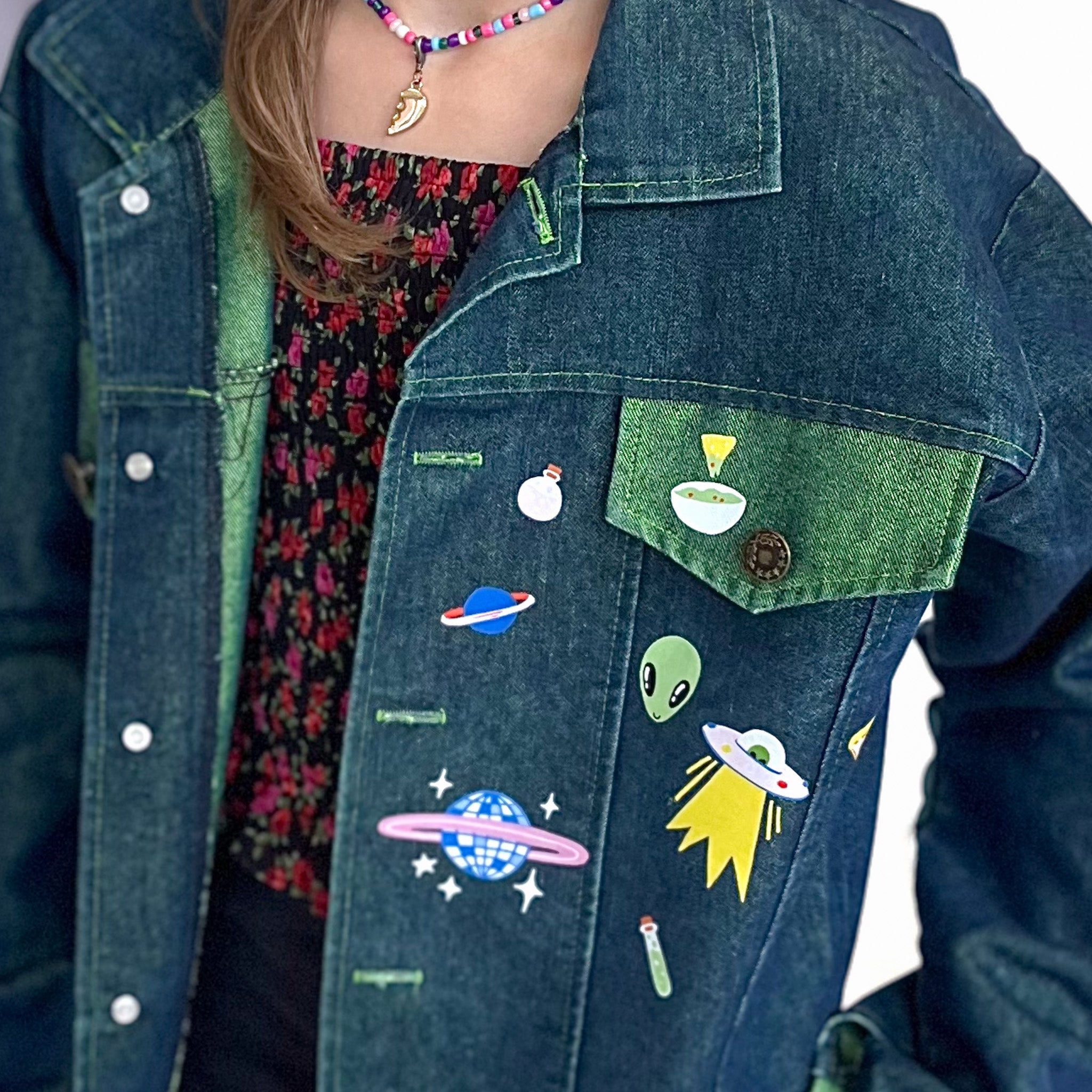 Alien Disco Buddies Iron On