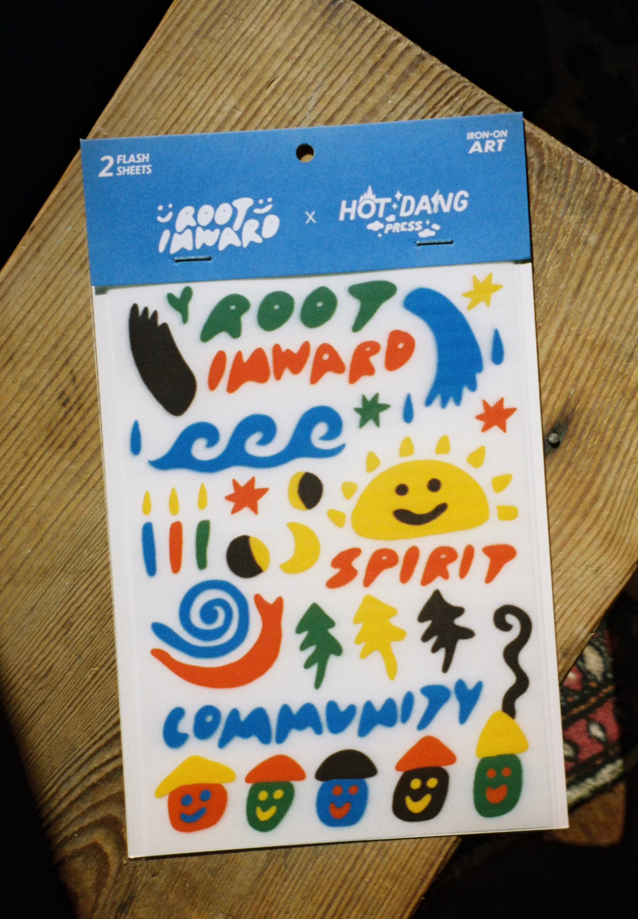 Root Inward x Hot Dang Press Sheet Set