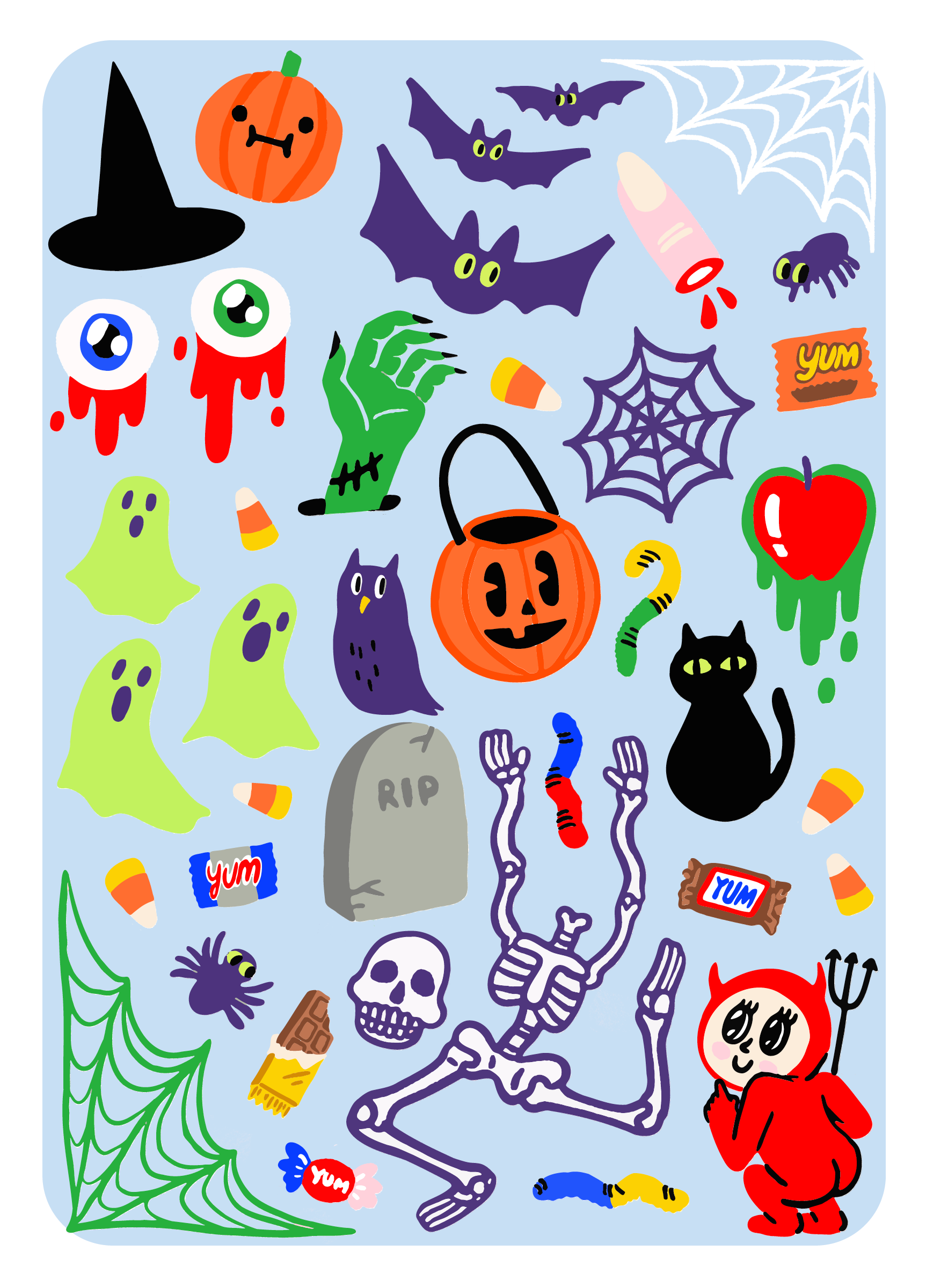 All Hallows Sheet Set