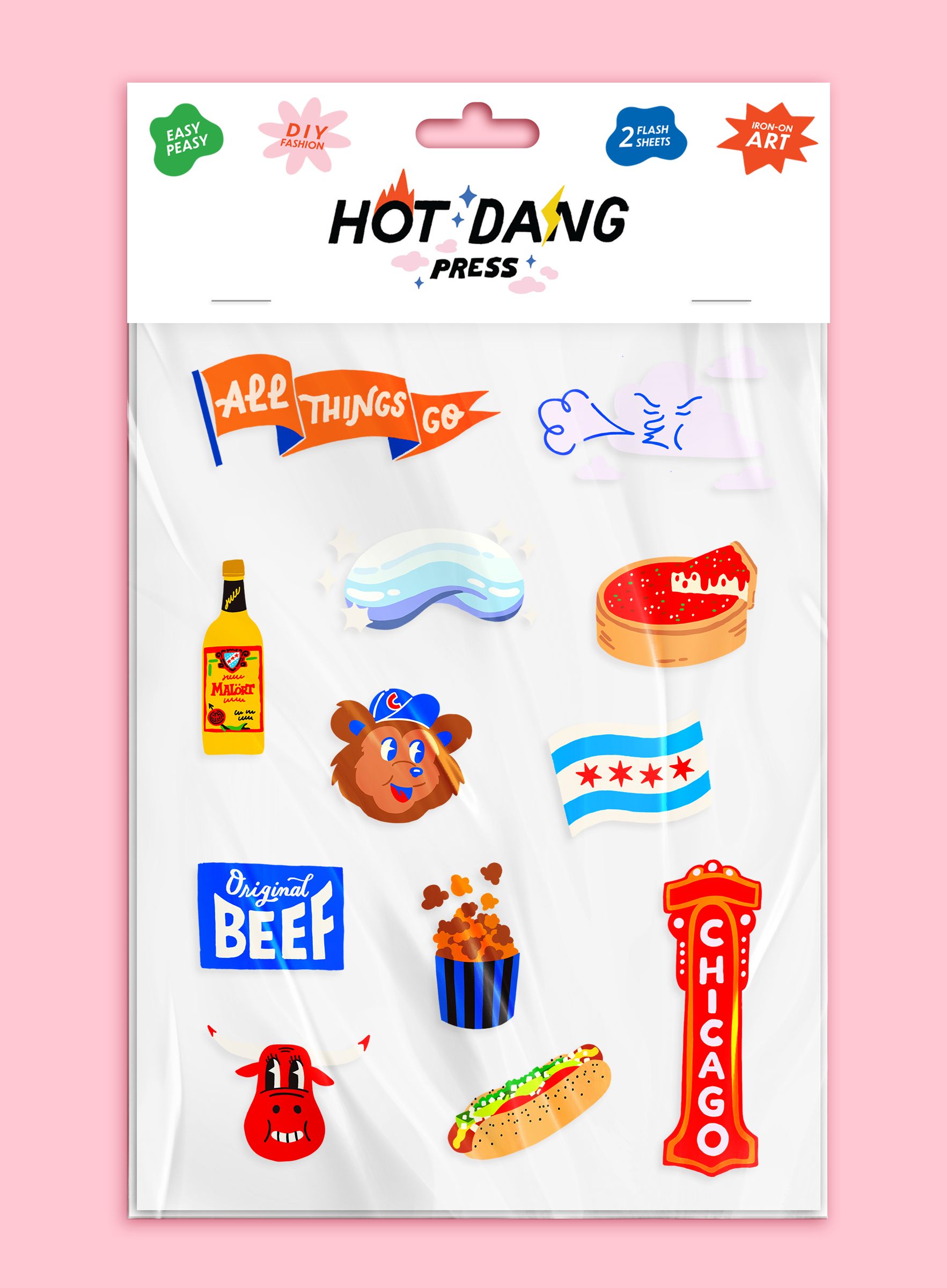 I Heart Chicago Sheet Set