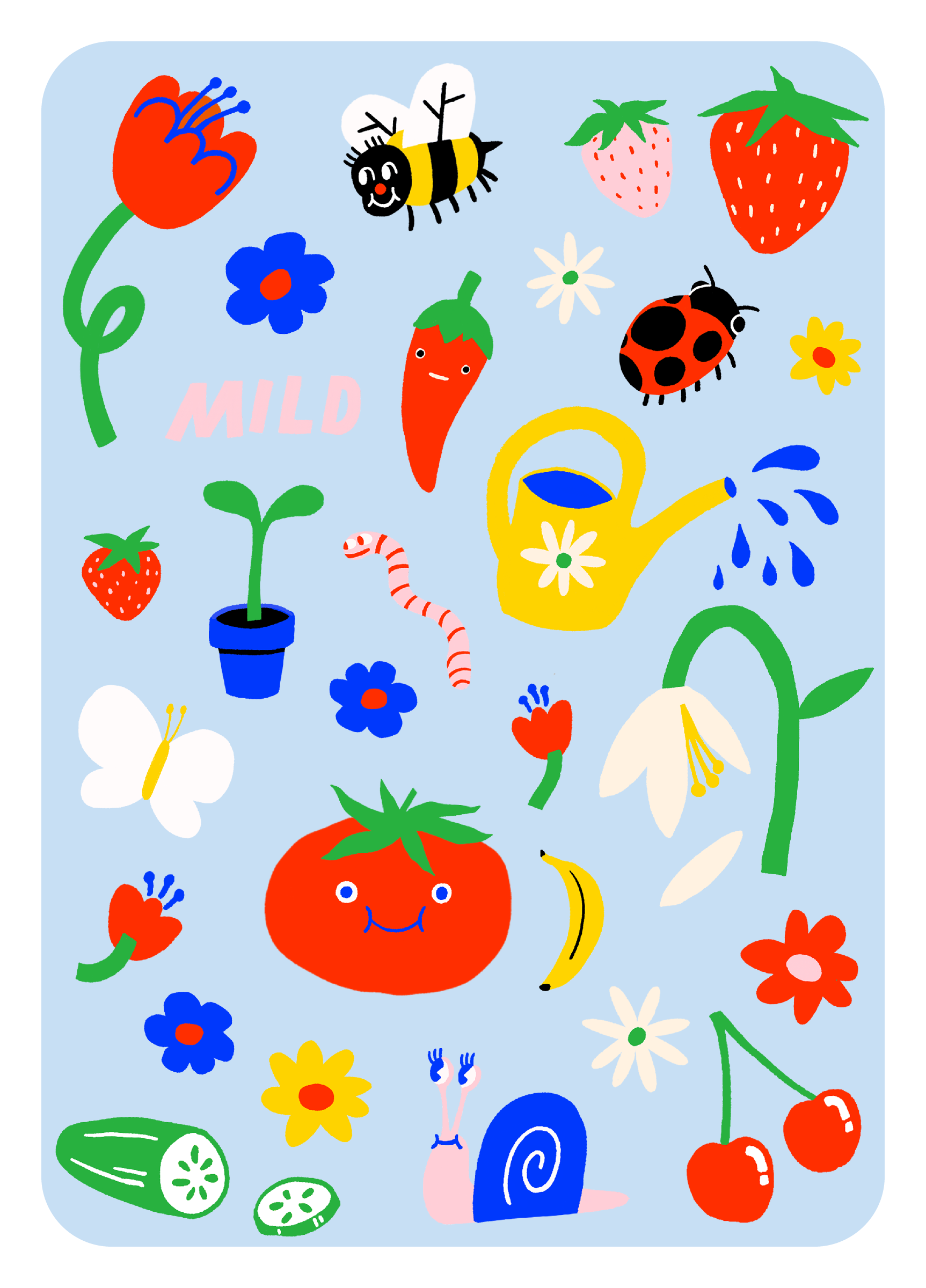 Garden Gone Mild Sheet Set