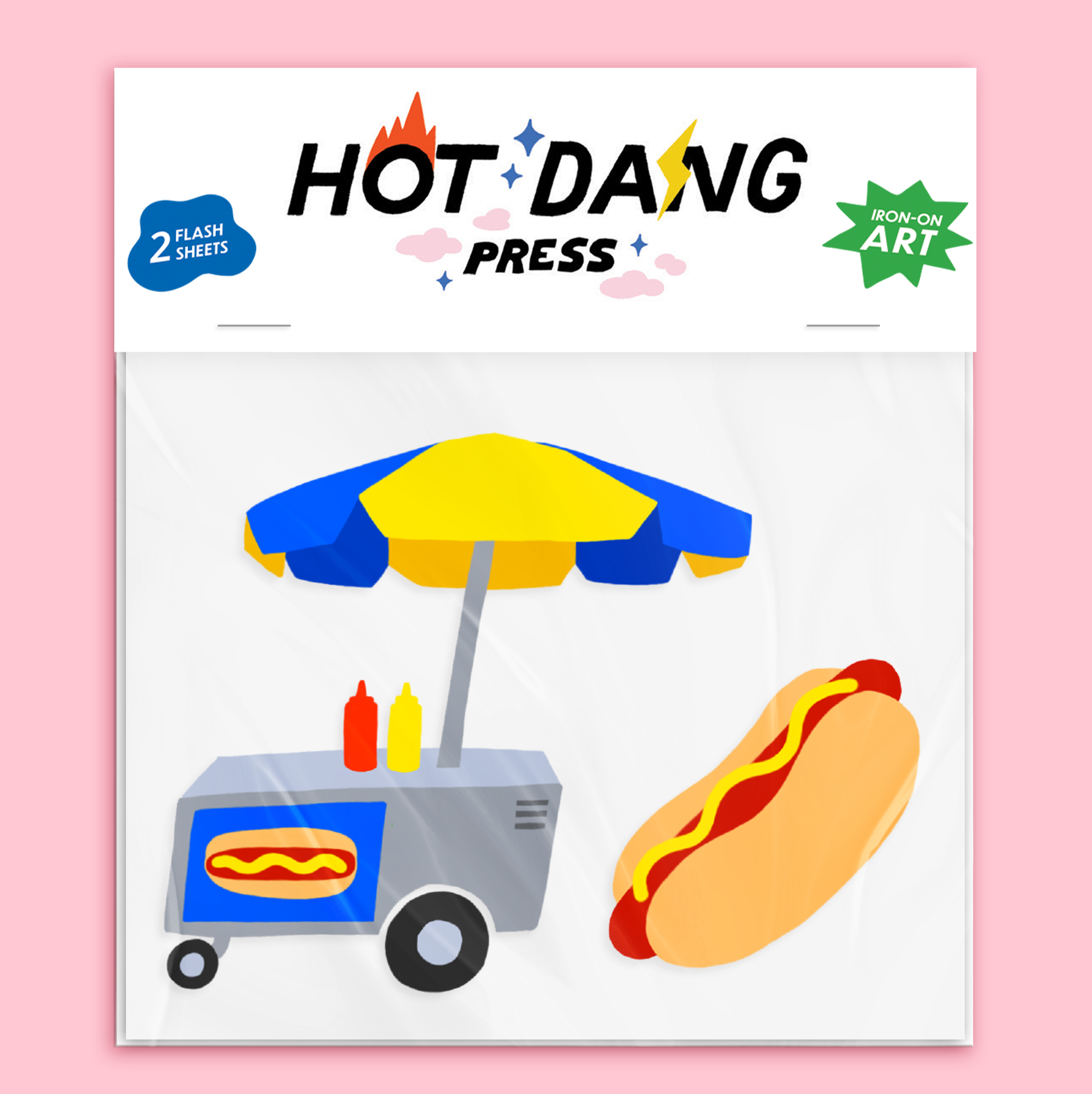 Glizzy Buddies Iron On