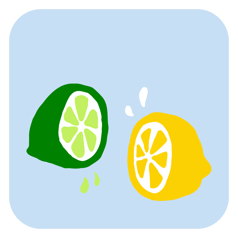 Lemon & Lime Buddies Iron On