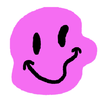 Melty Smiley Buddies Iron On