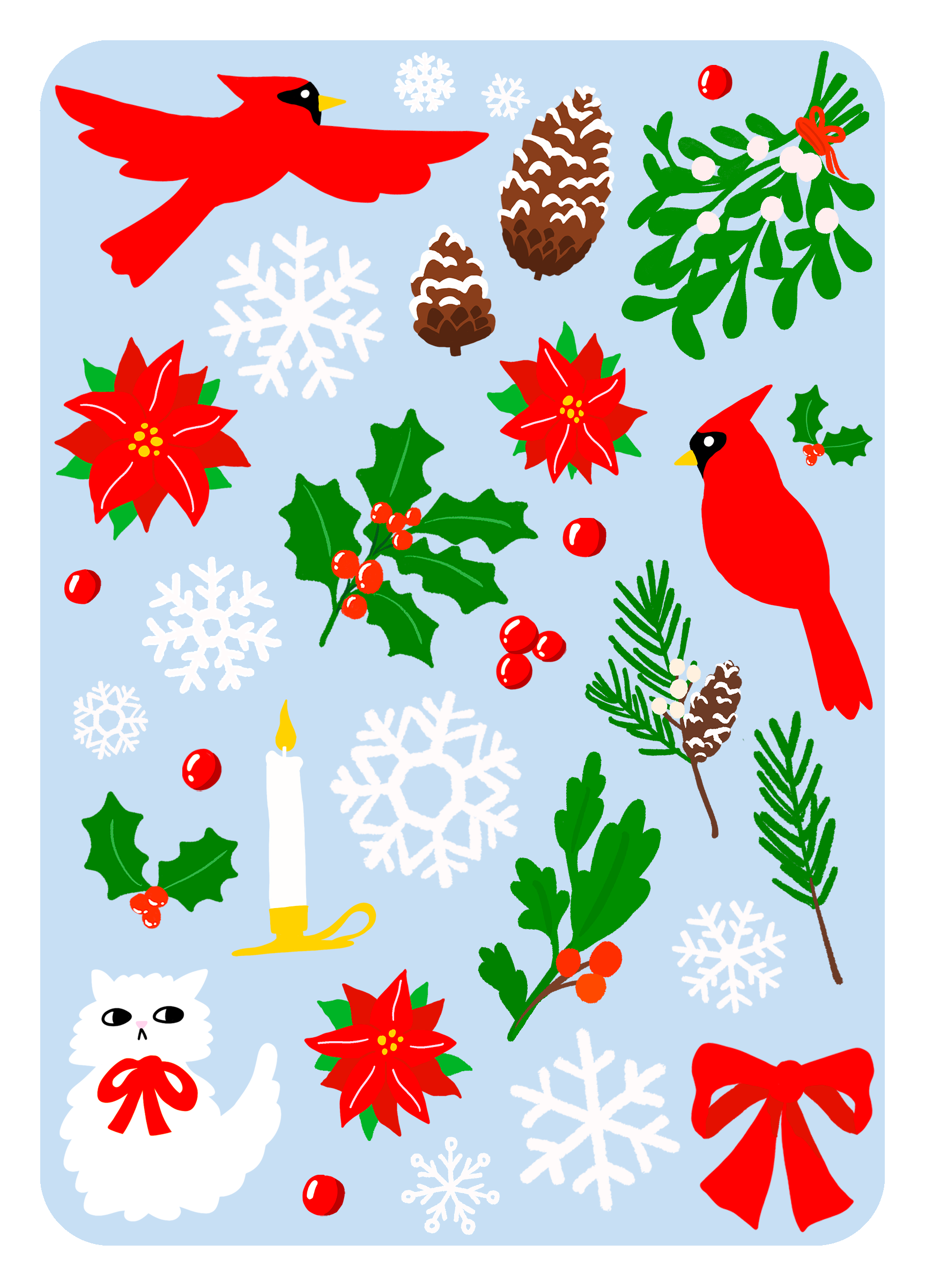 Pure Winter Moods Sheet Set