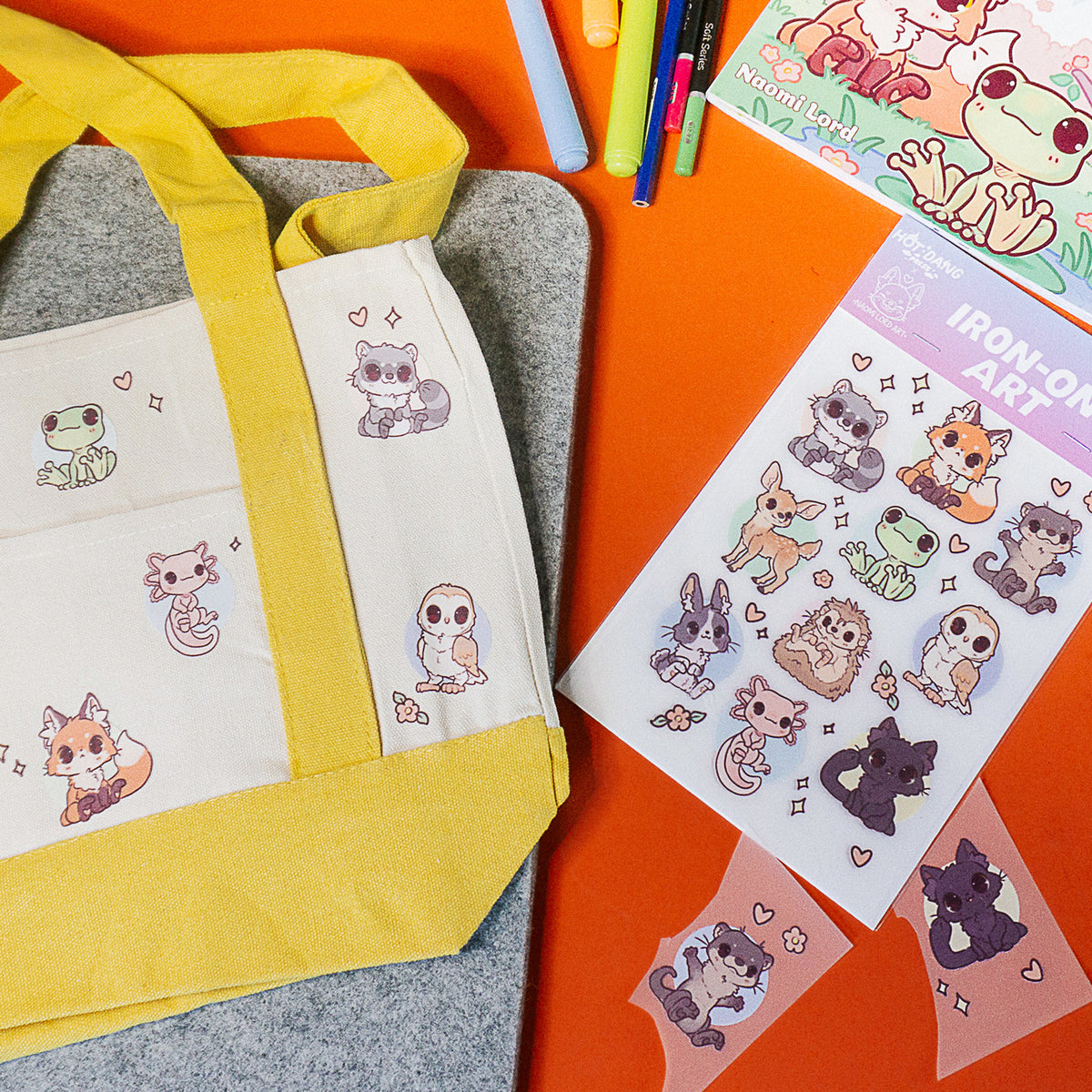 HDP x Naomi Lord Chibi Animals Sheet Set