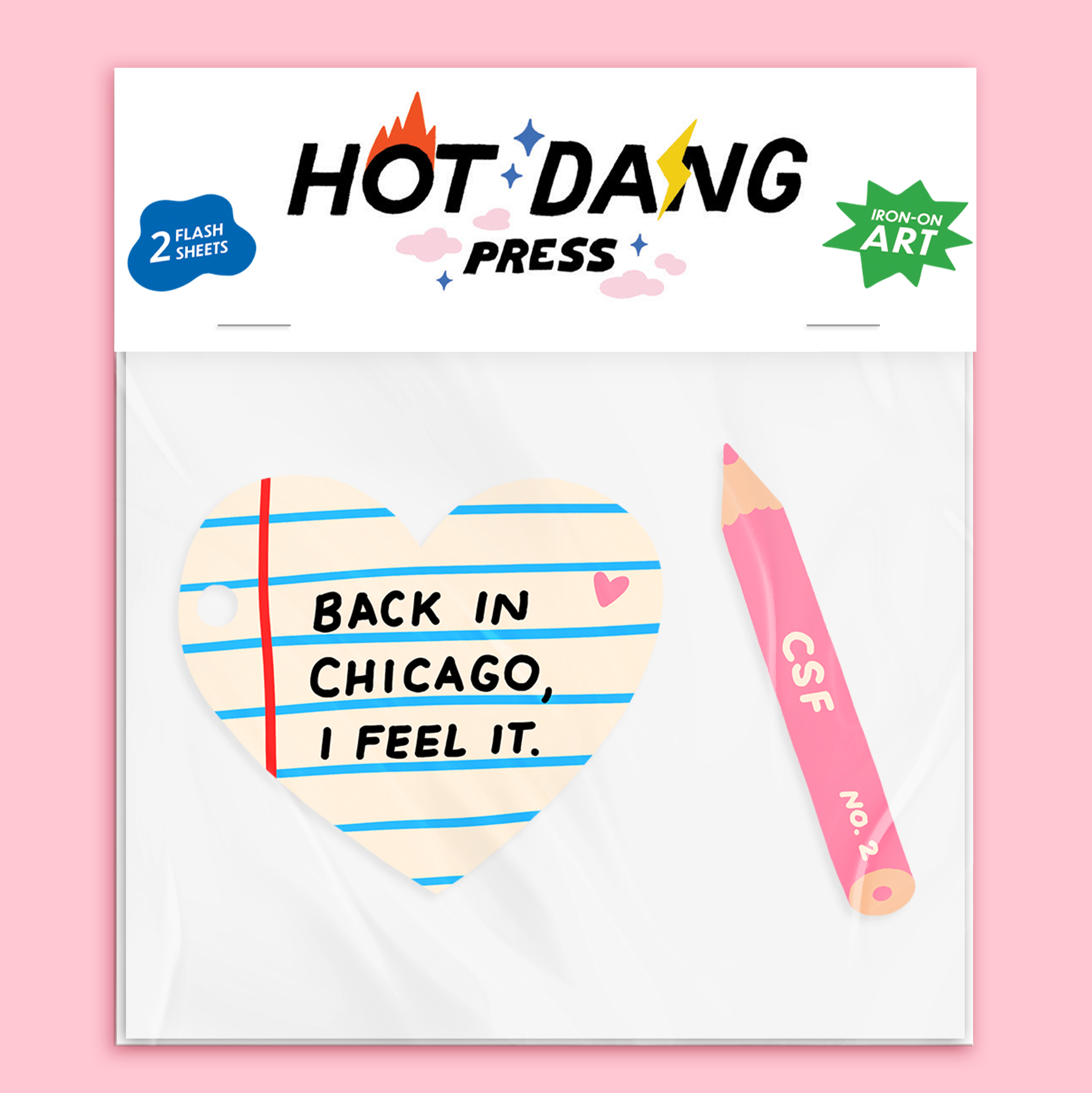 CSF No. 2 Buddy Iron On