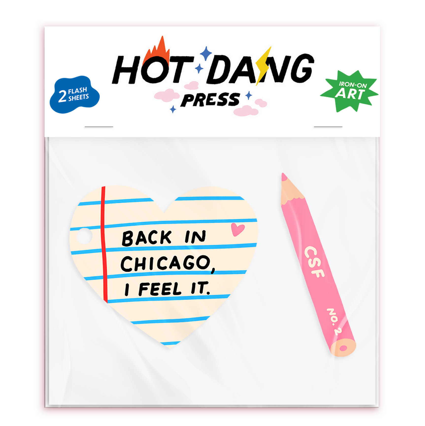 CSF No. 2 Buddy Iron On