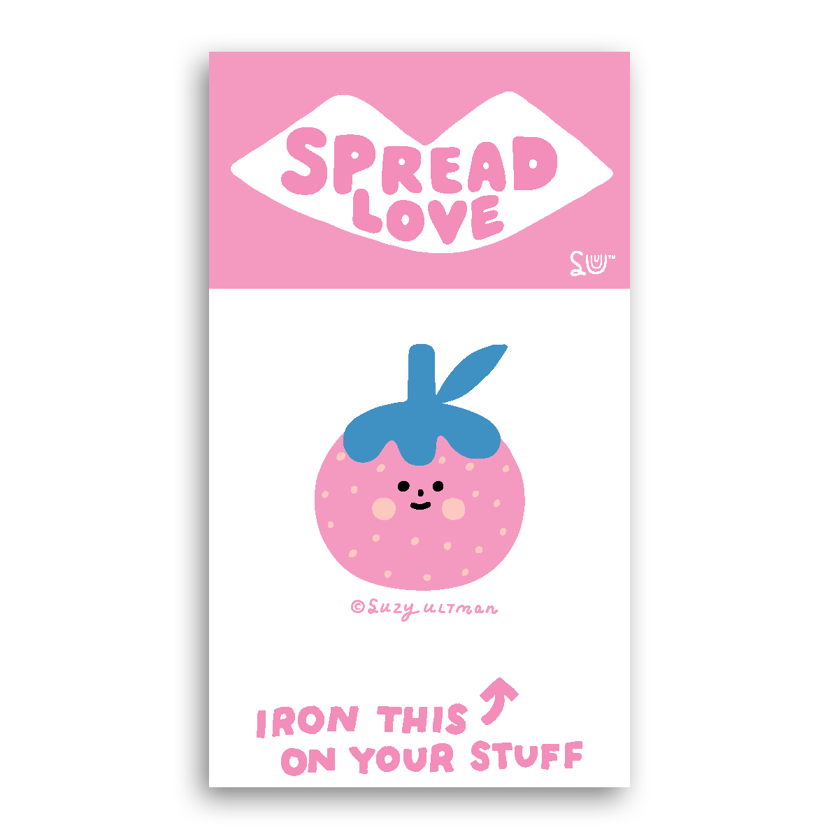 HDP x Suzy Ultman Pack of Love, 6 L'il Something Iron-On Cards