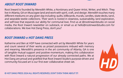 Root Inward x Hot Dang Press Sheet Set