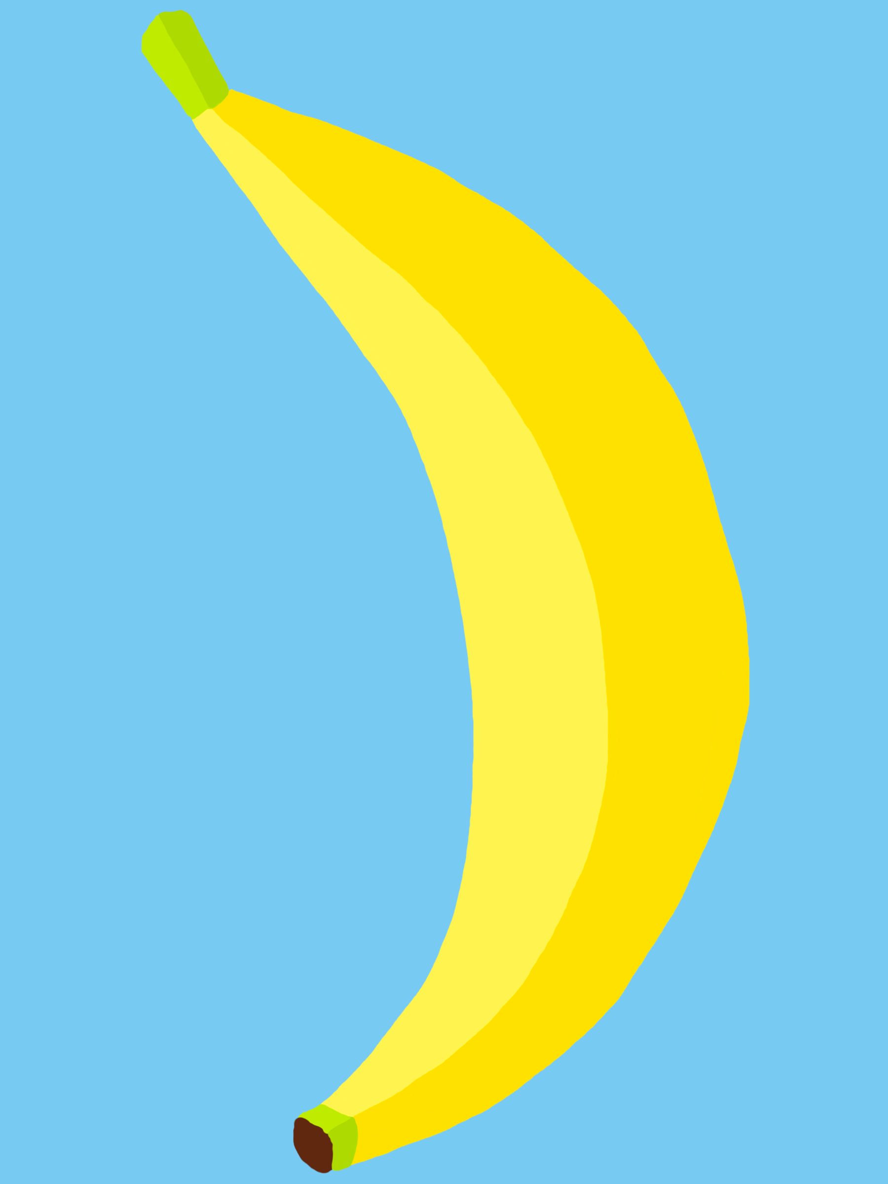 One Big Iron-On Banana