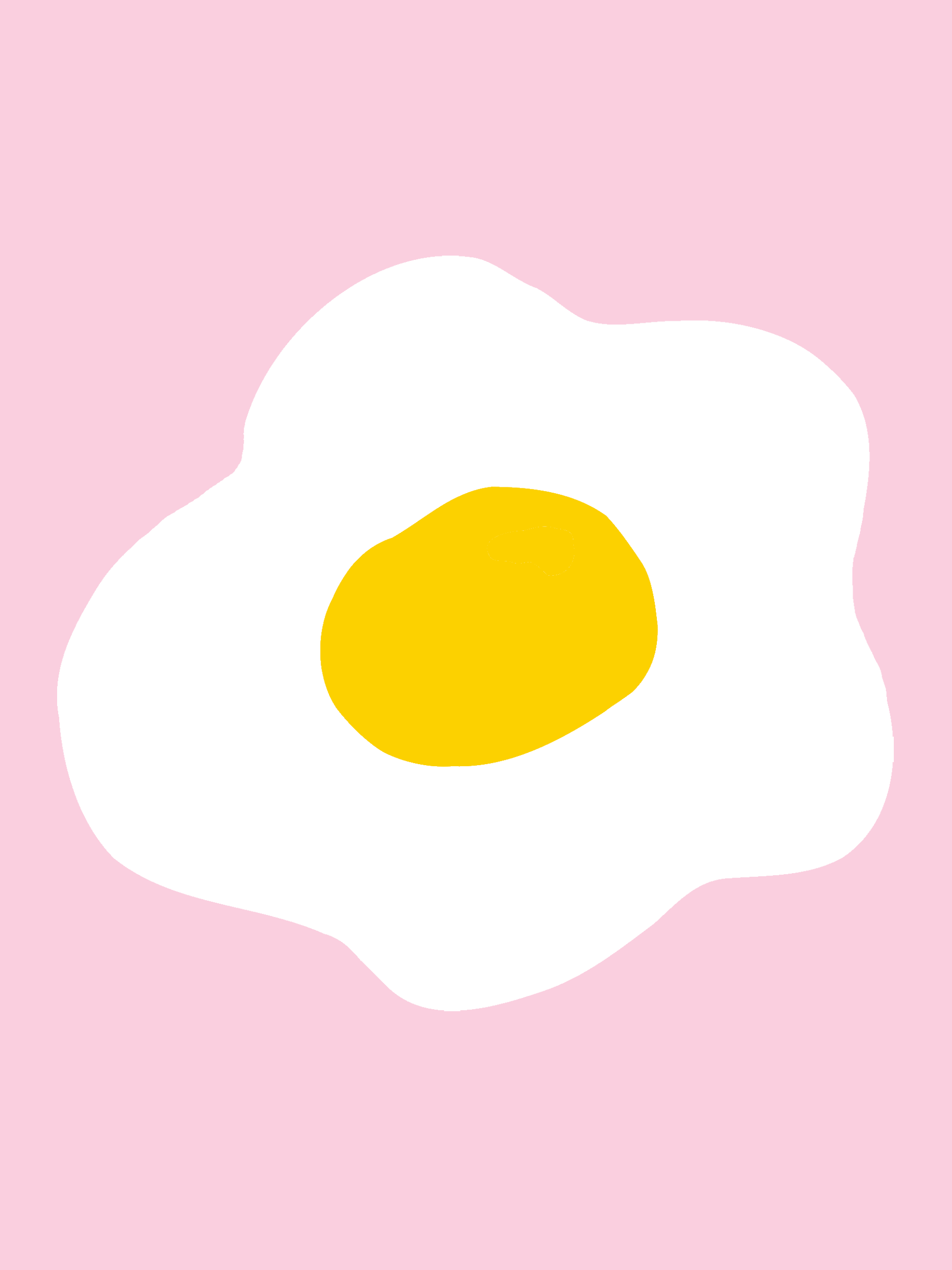 One Big Iron-On Egg