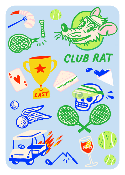 Country Club Rat Sheet Set