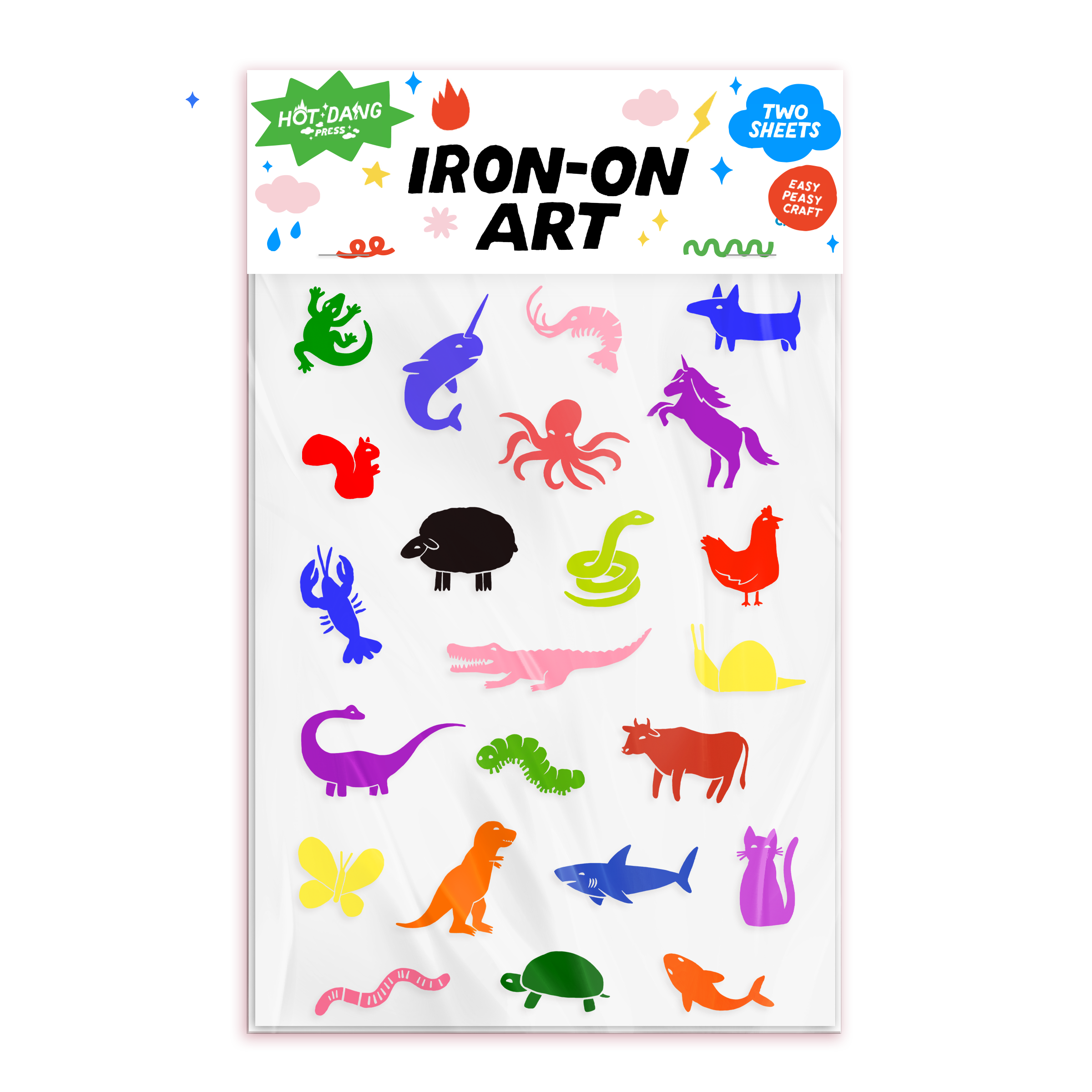 Le Critters Sheet Set