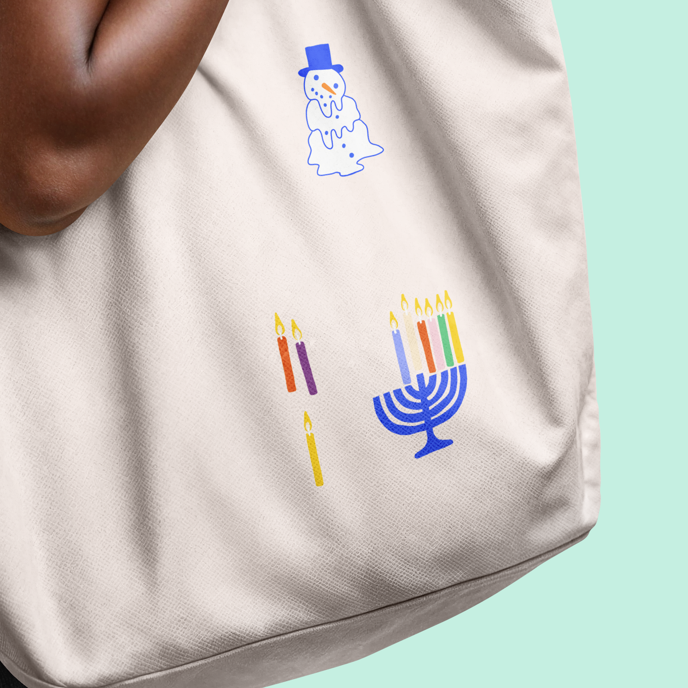 DIY Menorah Iron On