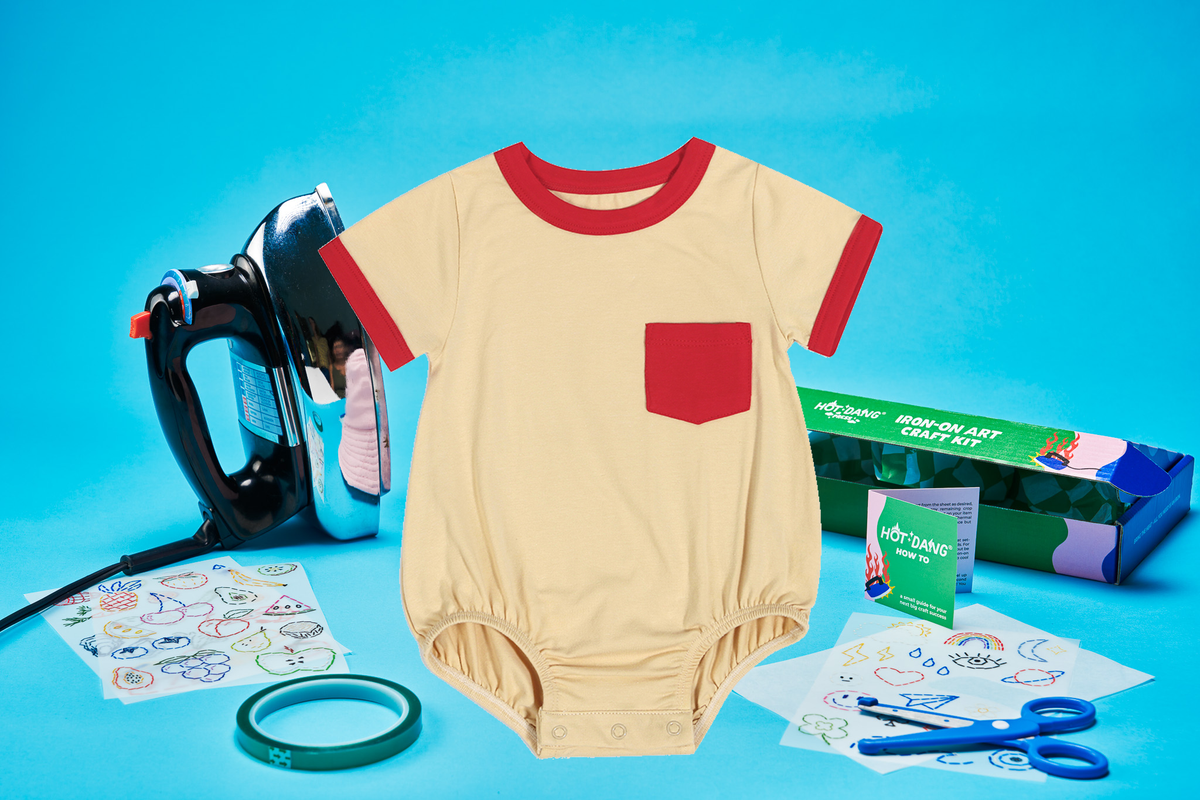 Iron-on Craft Kit - Baby Onesie