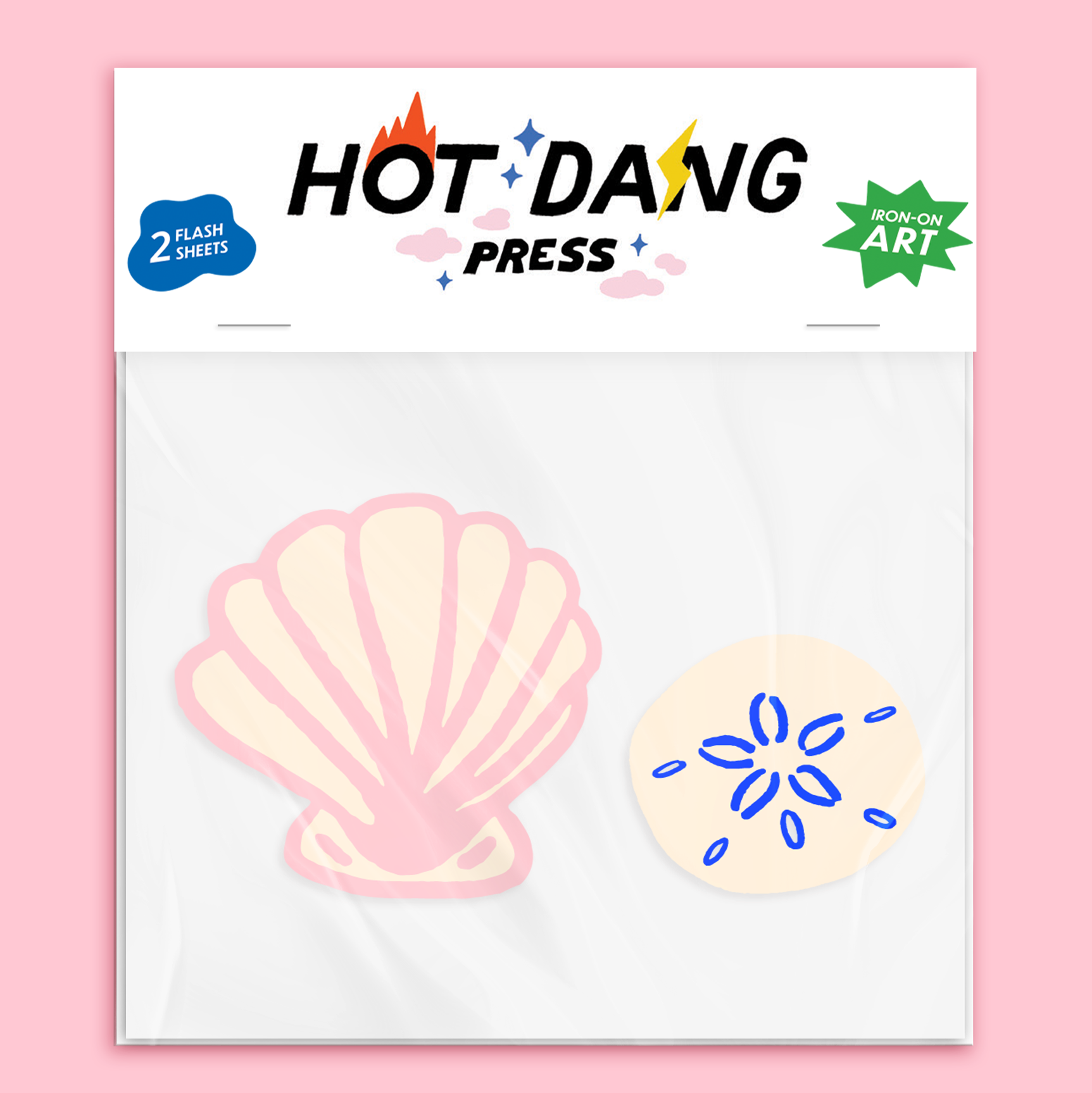 Shell Buddies Iron On – Hot Dang