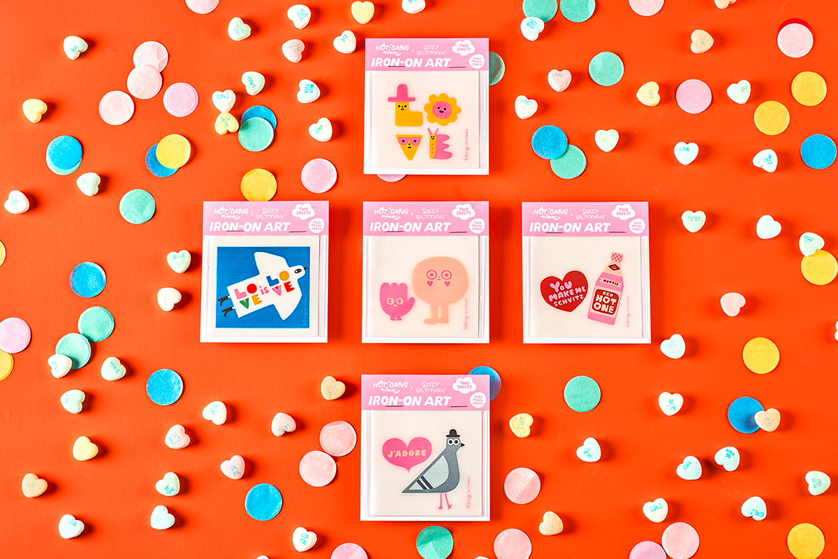 HDP x Suzy Ultman LOVE Letters Buddy Iron-On