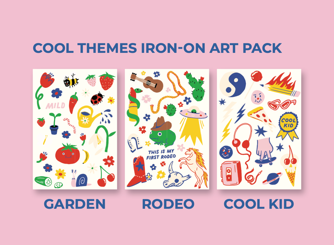 Iron-on Craft Kit - Kid's Fanny Pack