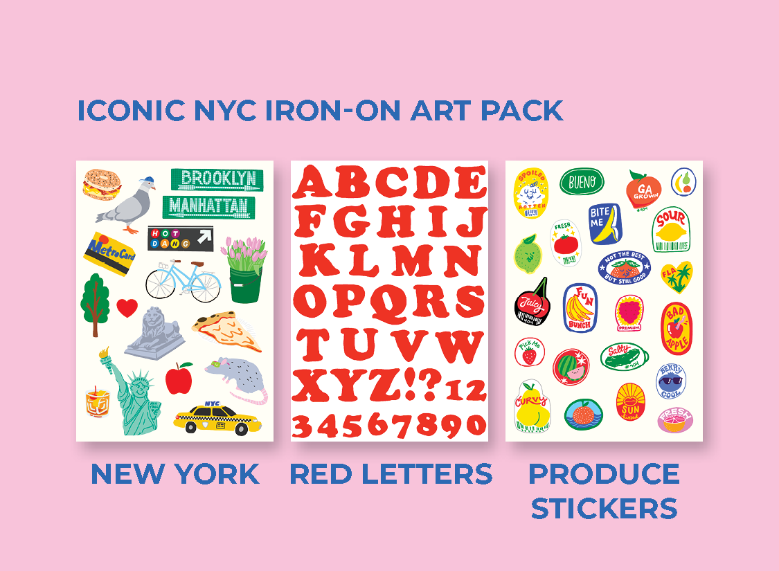 Iron-on Craft Kit - Tote Bag