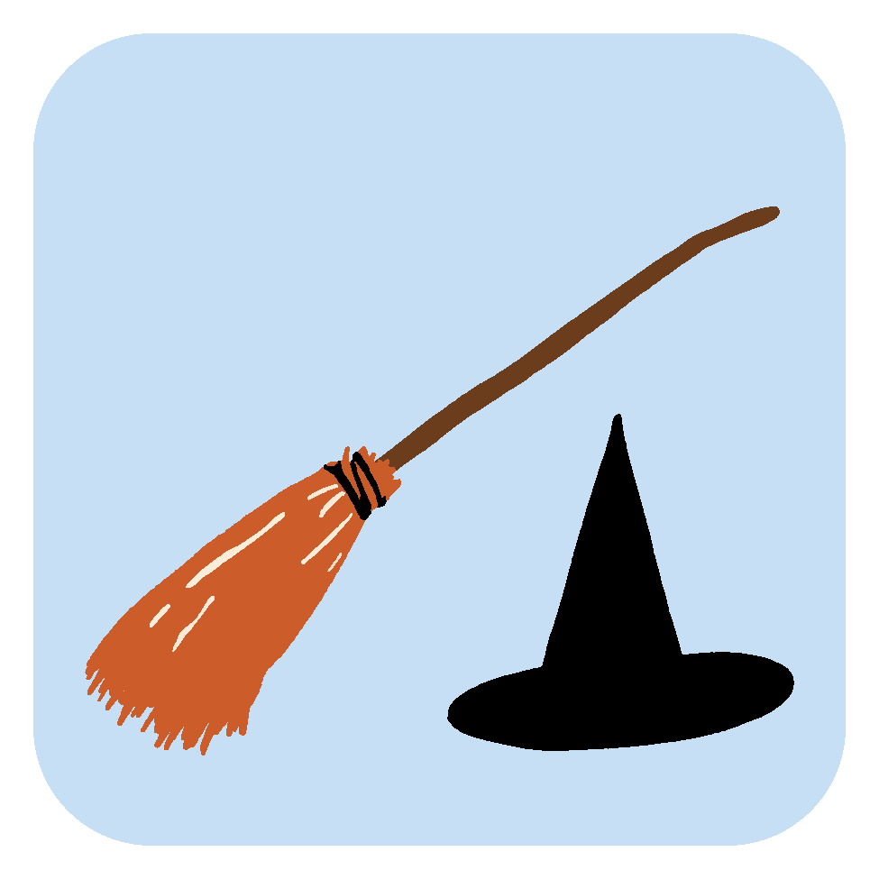 Witch Buddies Iron On